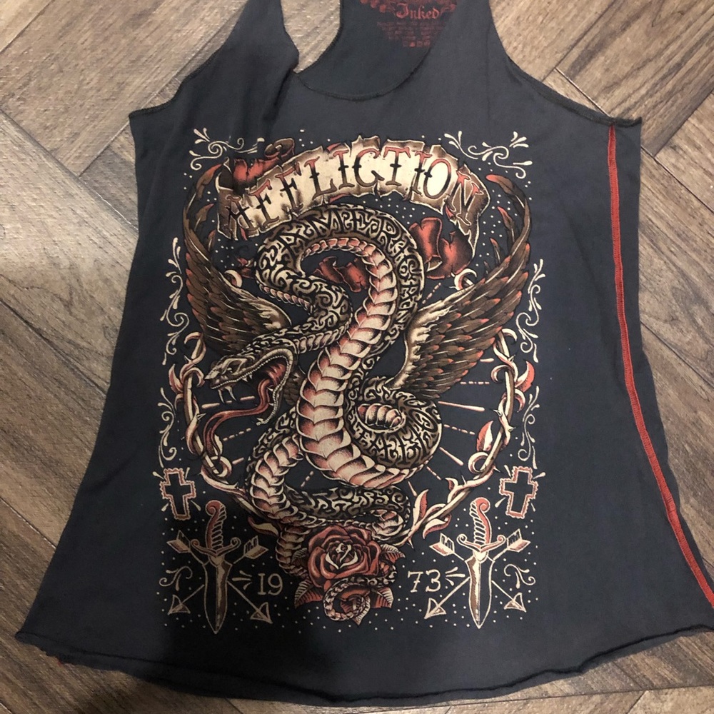 Affliction tank top